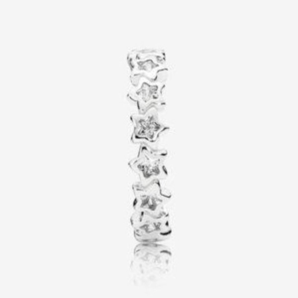 Starshine Ring, Clear CZ